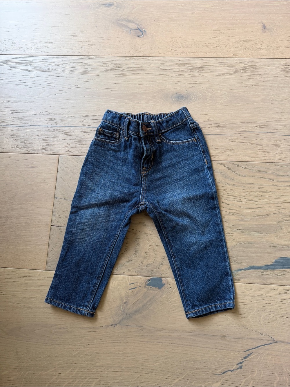 Kids Dark Blue Denim Jeans